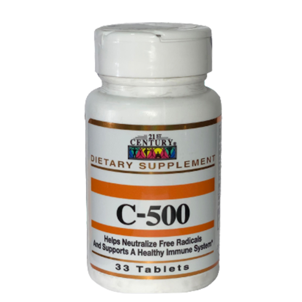21St Century Vitamin C-500Mg 33Tab