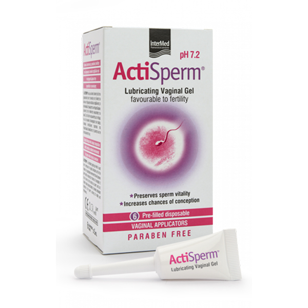 Actisperm Lubricanting Vaginal Gel 6 Tubes