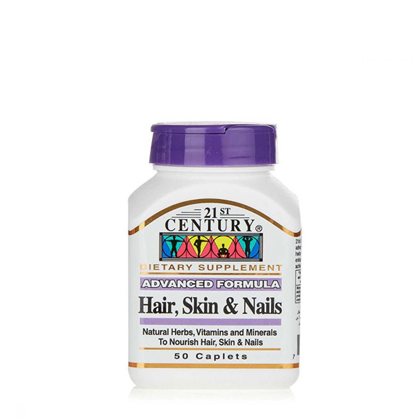 21st Century Hair, Skin and Nails 50 Caplet