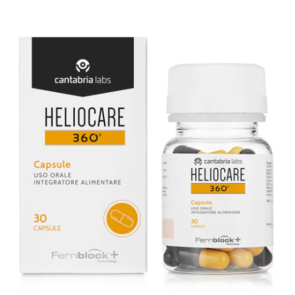 Heliocare 360° Oral Supplements Boosts skin health 30 Capsules