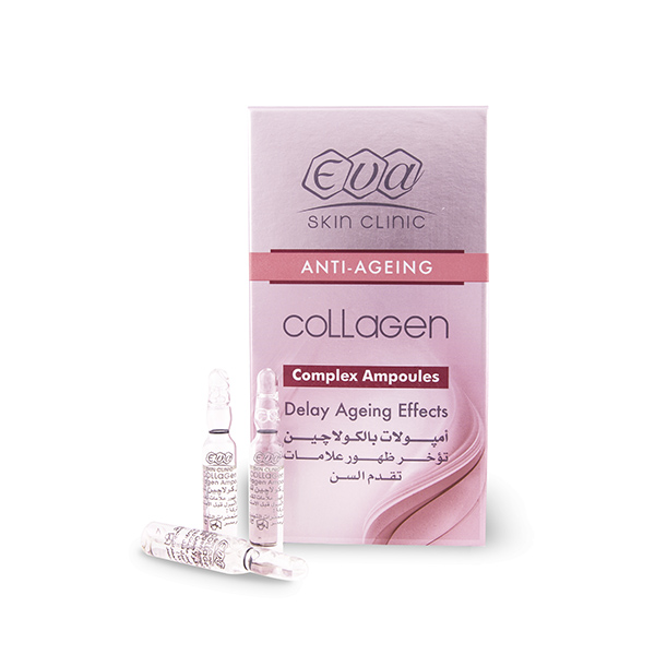 Eva Skin Collagen Complex Ampoules Delay Ageing Effect 4 Ampule * 15Ml