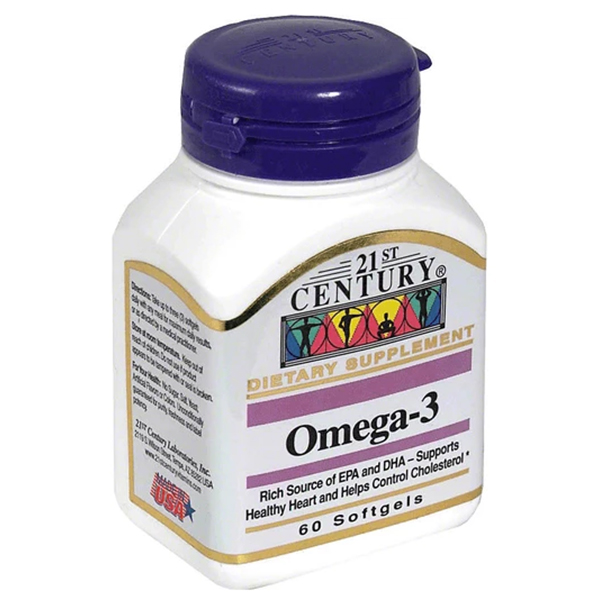 21St Century Omega 3, 60Softgels