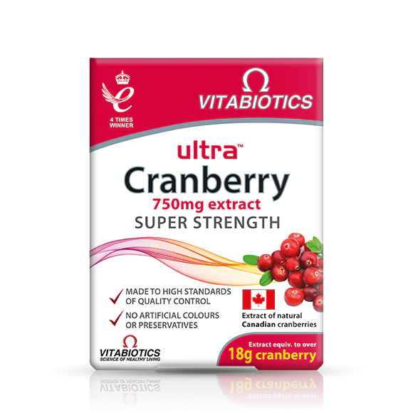 Vitabiotics Ultra Cranberry Super Strength 750Mg, 30 Tablet - CharmzJo ...